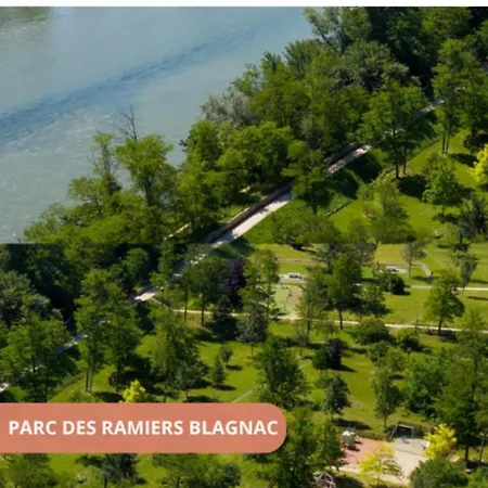 T2 Havre Du Paix Purpan Climatise - Parking - Airbus & Hopitaux 아파트 툴루즈