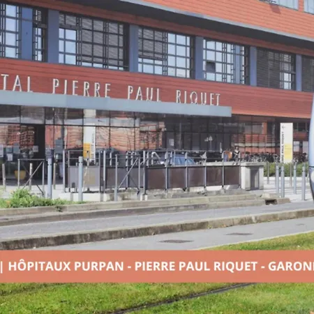 T2 Climatise - Ac - Terrasse Et Parking Prive - 5 Min Airport & Airbus Apartment