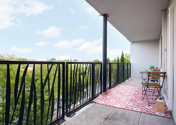 T2 Havre Du Paix Purpan Climatise - Parking - Airbus & Hopitaux Appartement